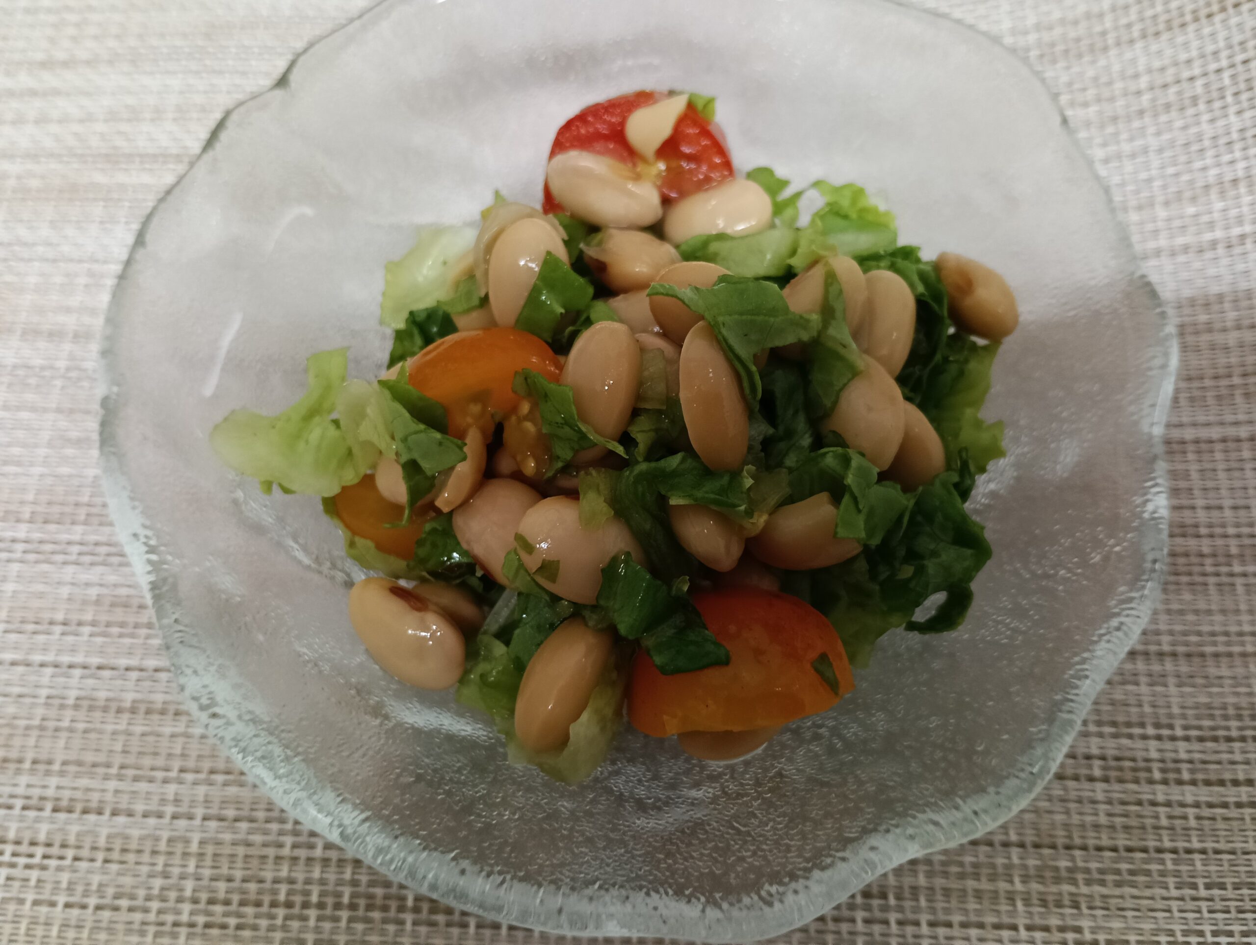 大豆サラダ写真